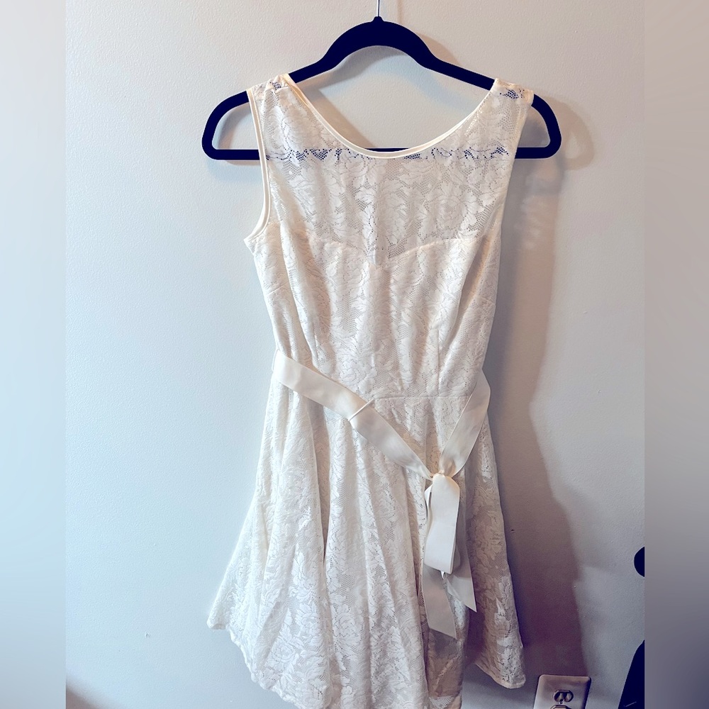 White event dress